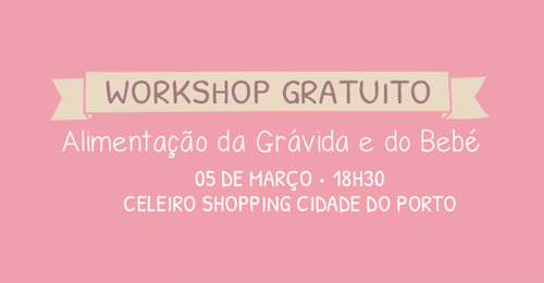‘Mamãs e Bebés’ | Workshop gratuito para futuros pais Image