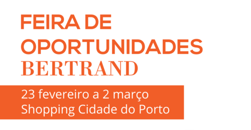 As melhores oportunidades têm encontro marcado na Feira do Livro Bertrand! Image