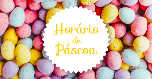 A PÁSCOA CELEBRA-SE COM UM HORÁRIO ESPECIAL! Image